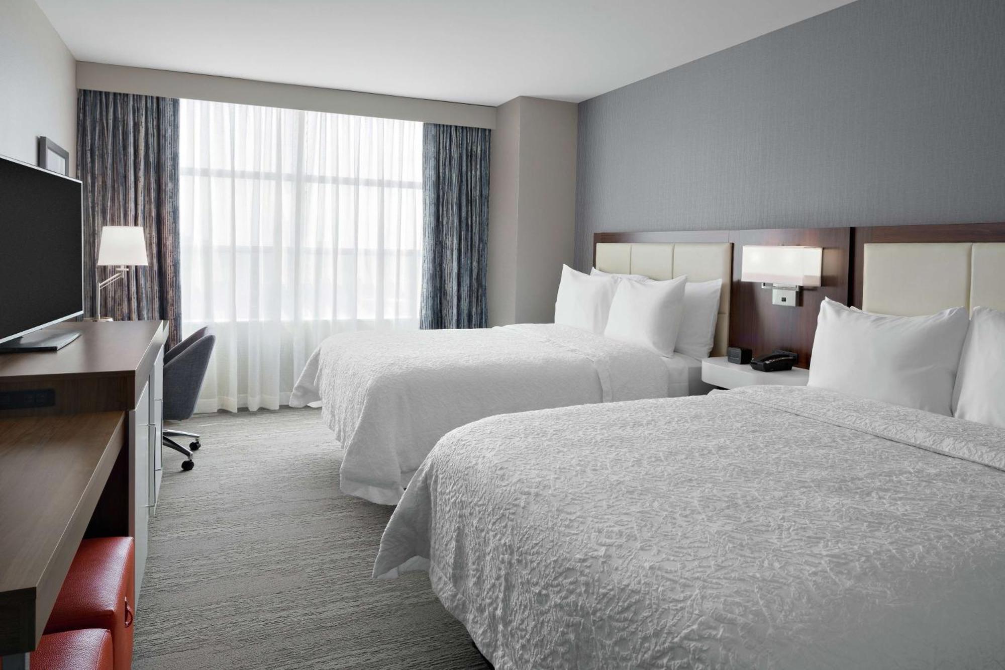 Queen Room Two Queen Beds Roll Shower Mobility Accessible or Non-Smoking