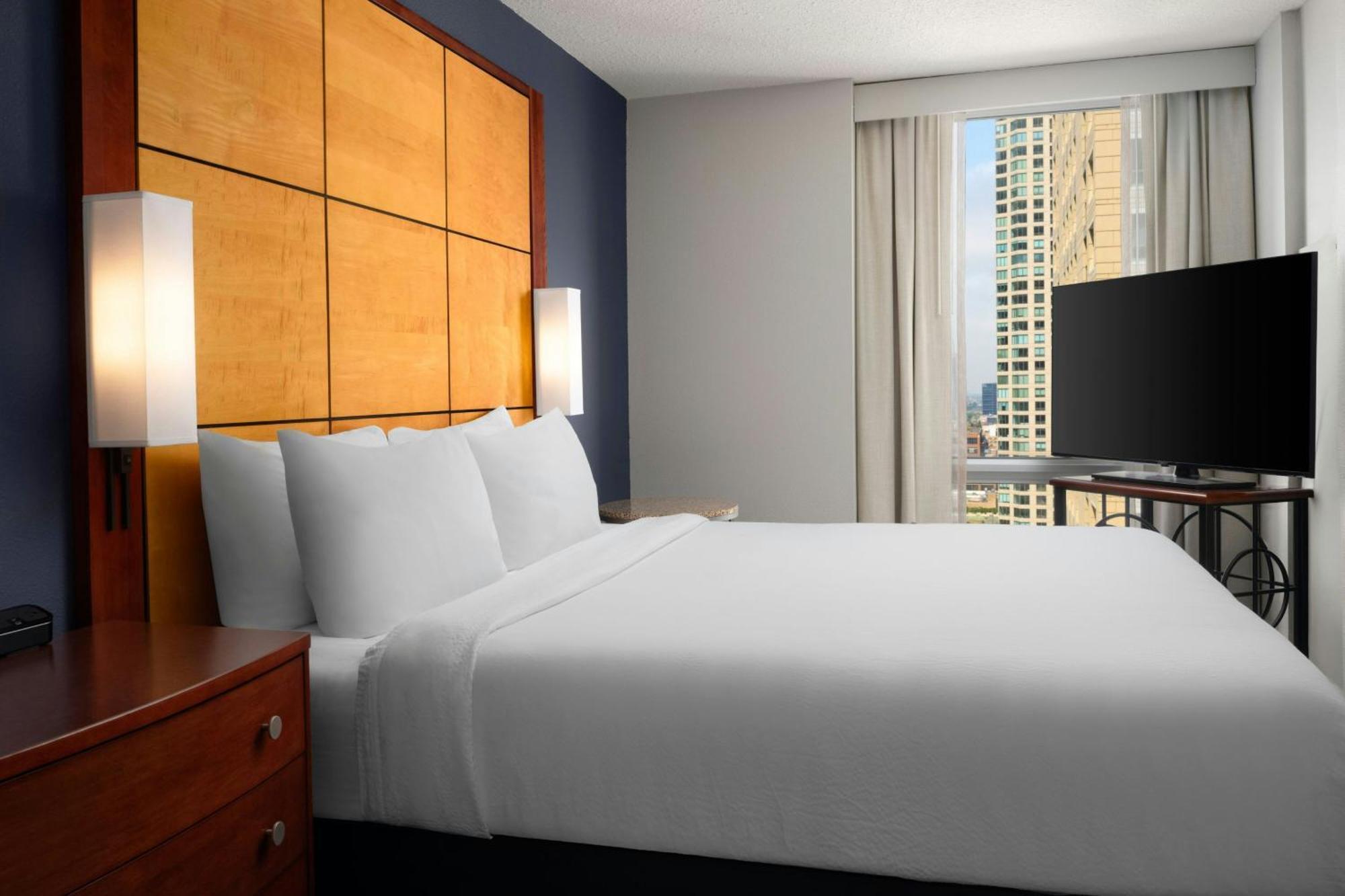 One-Bedroom King Suite Sofa Bed City View