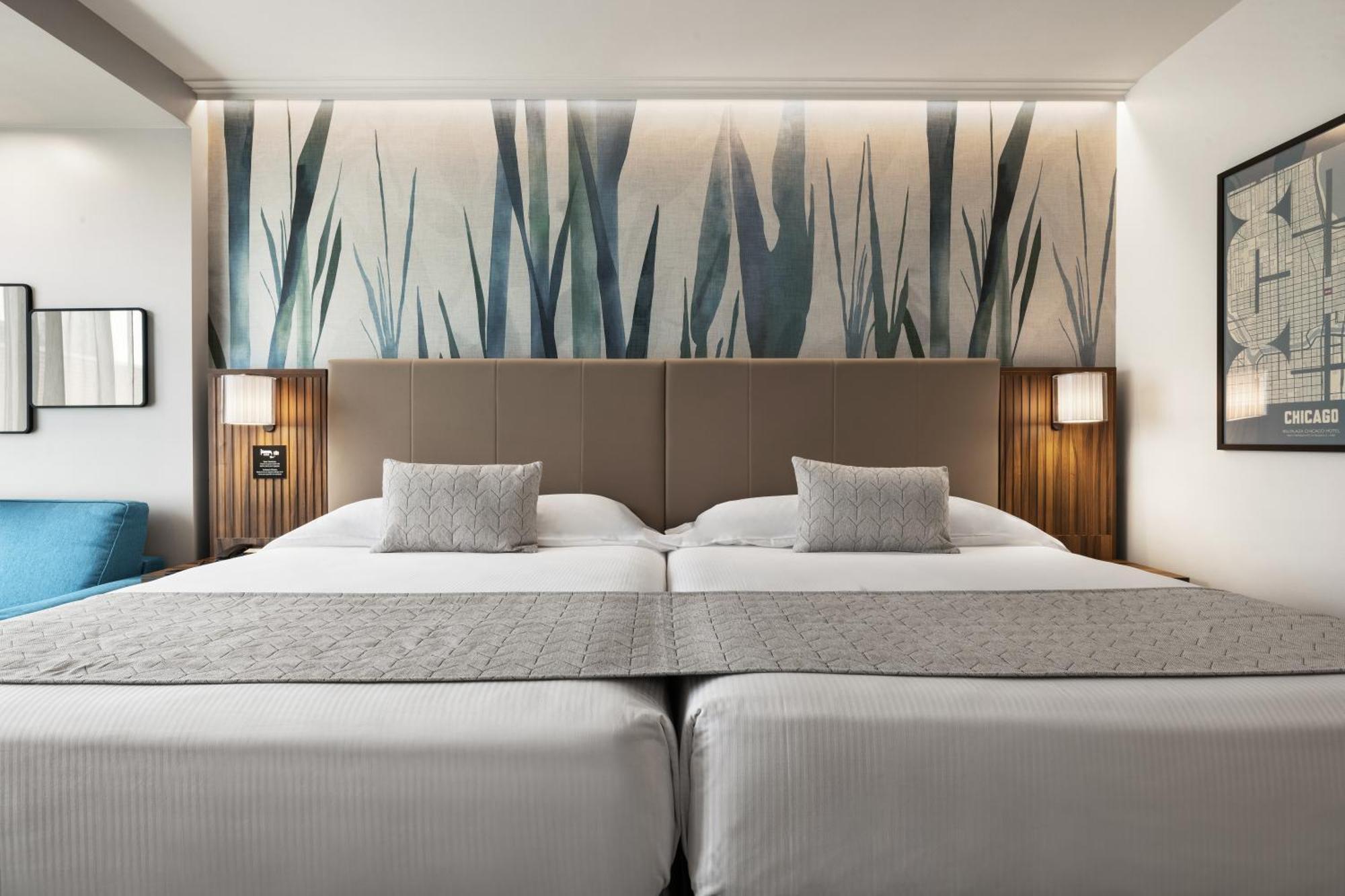 Deluxe Familiekamer met 2 Queensize Bedden