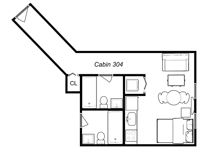 Chicago Third Floor Studio By 747 Lofts